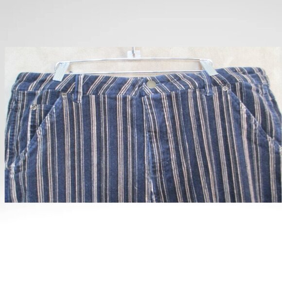 Jessica Striped Corduroy Pants Women - Size 18W - Picture 10 of 14